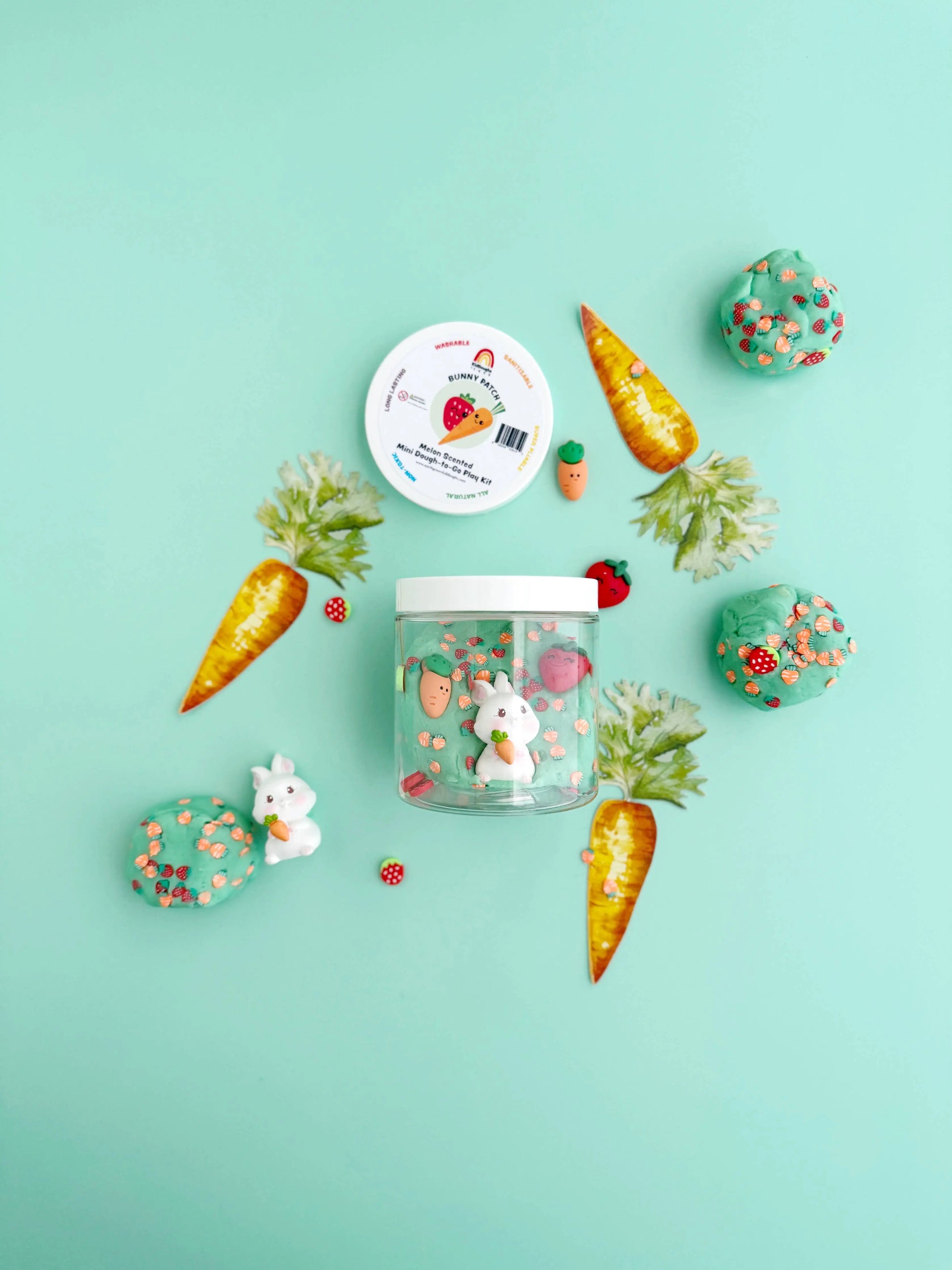 Bunny Patch Mini Dough-to-Go - Branded By Barta