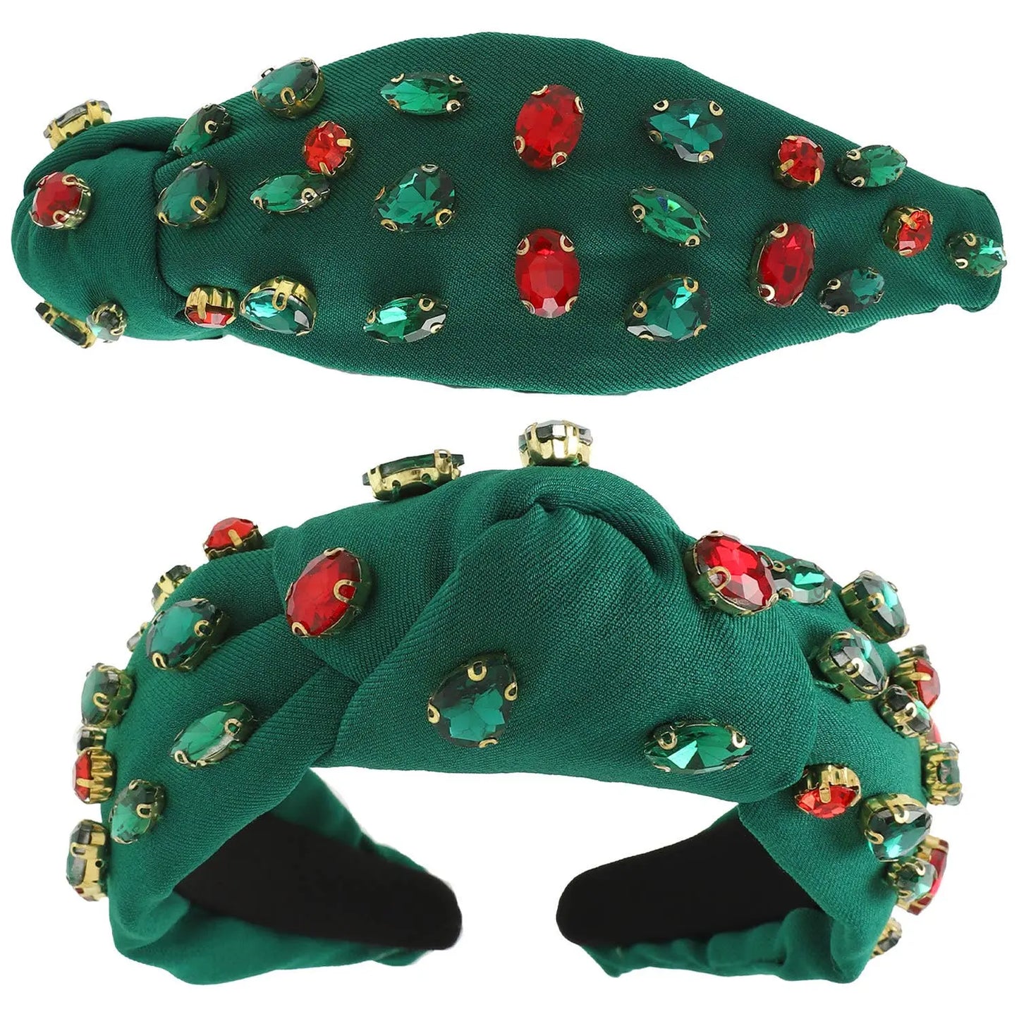 Christmas Themed Jewel Embellished Headband SP Sophia Collection