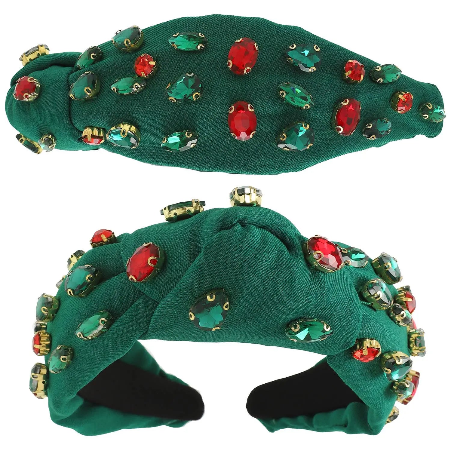 Christmas Themed Jewel Embellished Headband SP Sophia Collection