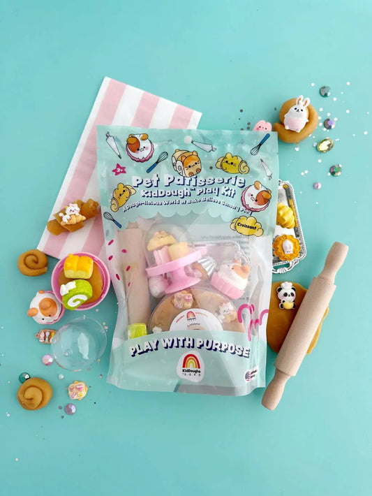 Pet Patisserie KidDough Play Kit Earth Grown KidDoughs (KidDoughs by EGKD)