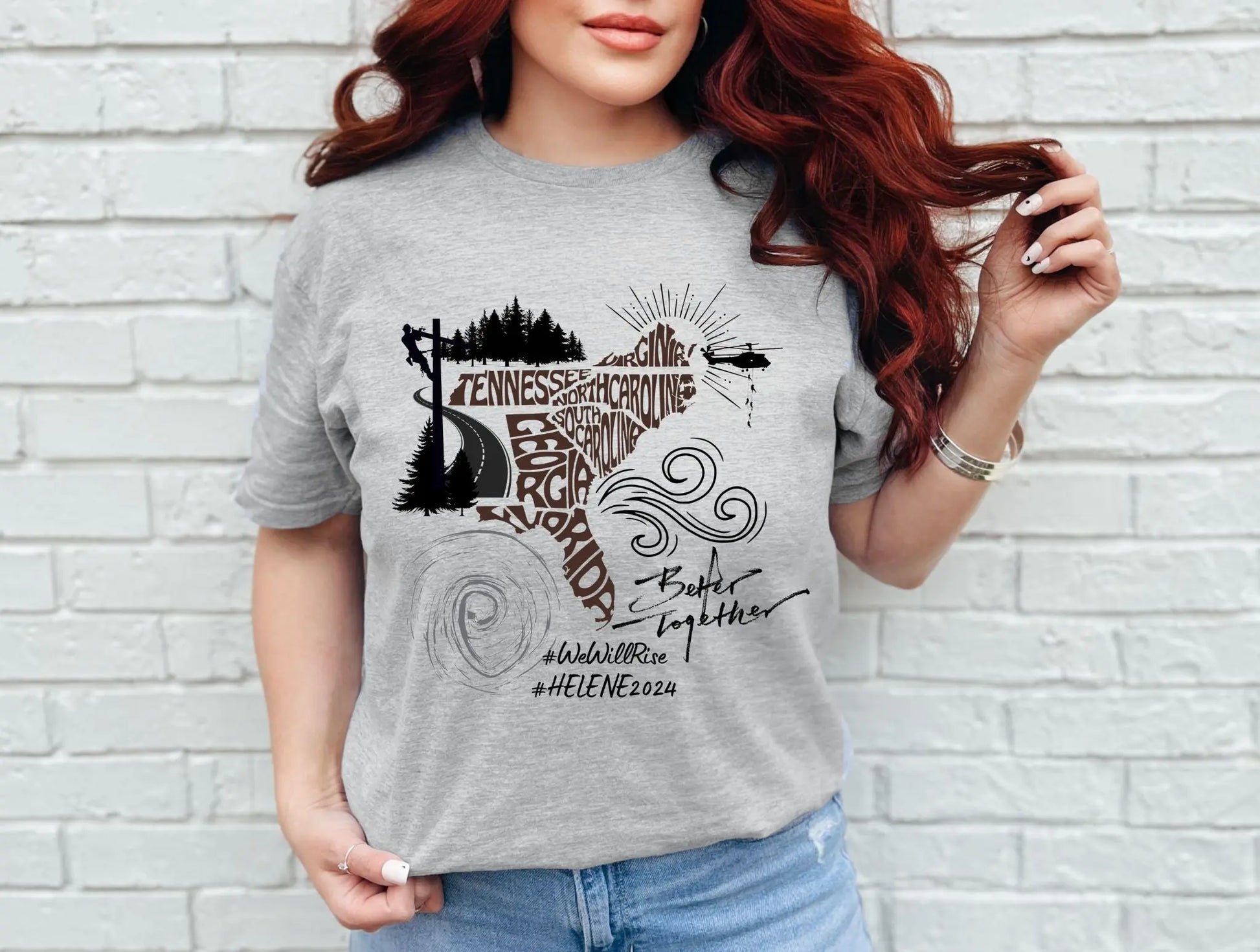 Hurricane Tee - Donation Tee - Branded By Barta