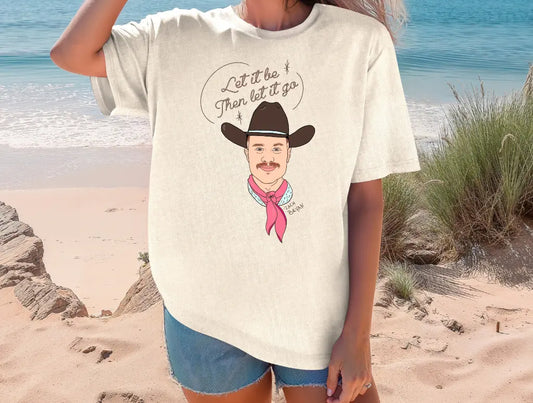 ZB- Let It Be- CC Ivory- Graphic Tee - Branded By Barta