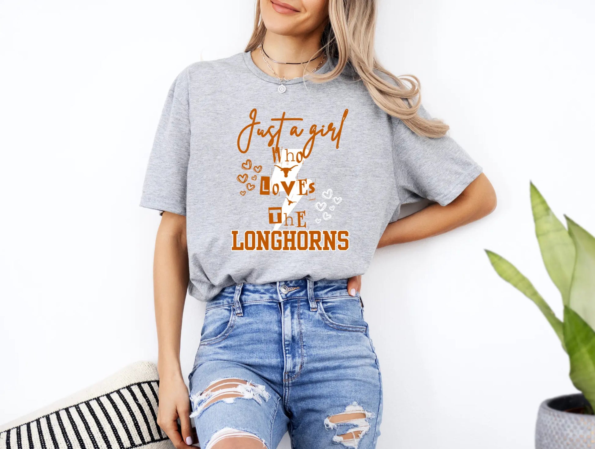Just A Girl Who Loves The Longhons brandedbybarta