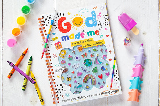 God Made Me (Kid's Journal, Easter Basket Ideas) - Branded By Barta
