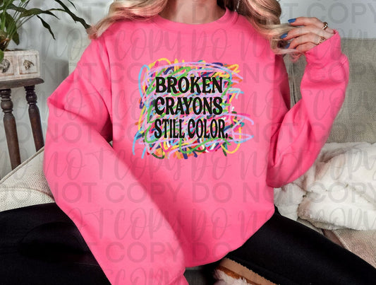 Broken Crayons Still Color