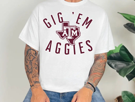Gig 'Em Aggies brandedbybarta