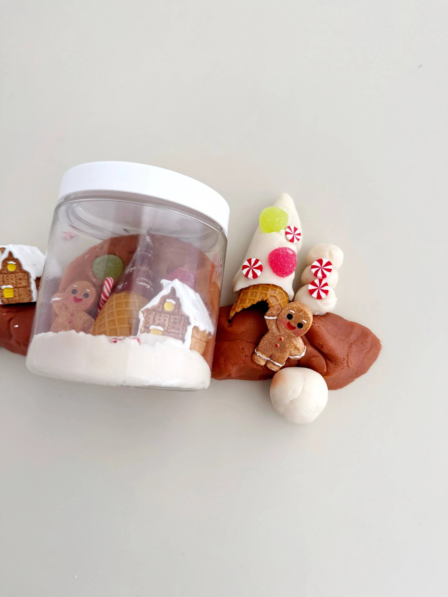 Gingerbread Mini Dough-To-Go Earth Grown KidDoughs (KidDoughs by EGKD)
