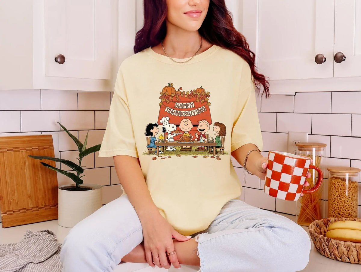 Happy Thanksgiving Friends Graphic brandedbybarta