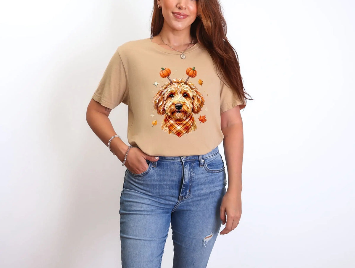 Pumpkin Pup Fall Graphic brandedbybarta