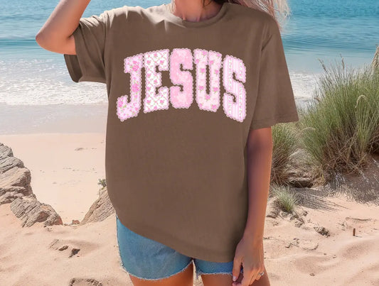 Jesus Preppy Floral Lace brandedbybarta