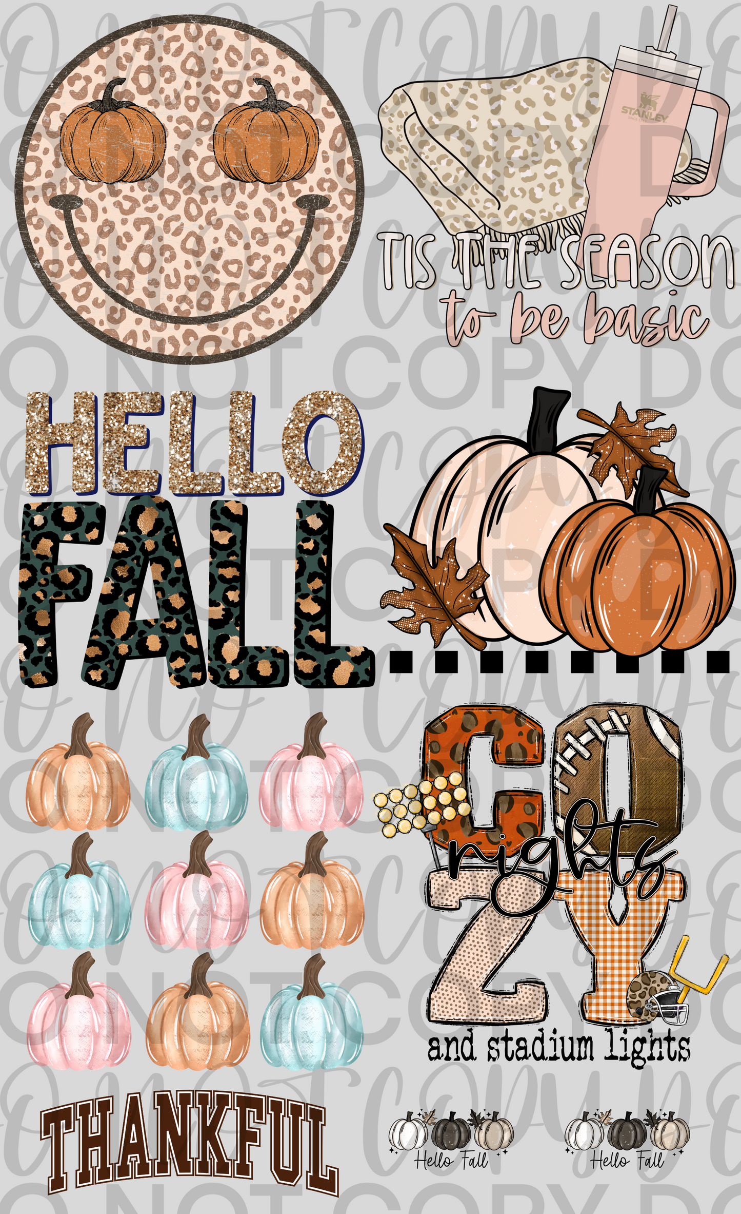 Fall Vibes Premade Gang Sheet