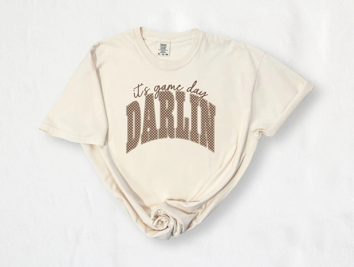 Game Day Darlin’ Polka Dot Graphic brandedbybarta