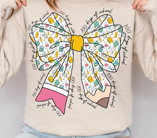 100 Days  Bow Tee