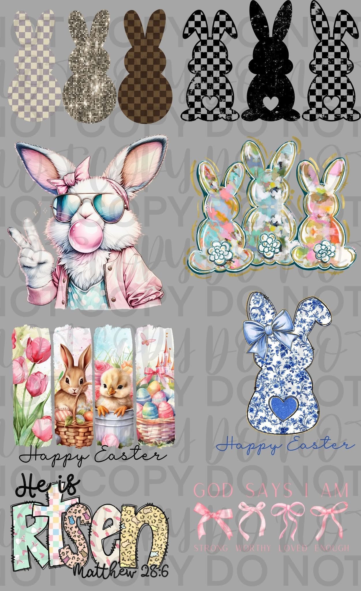 Easter Premade Gang Sheet