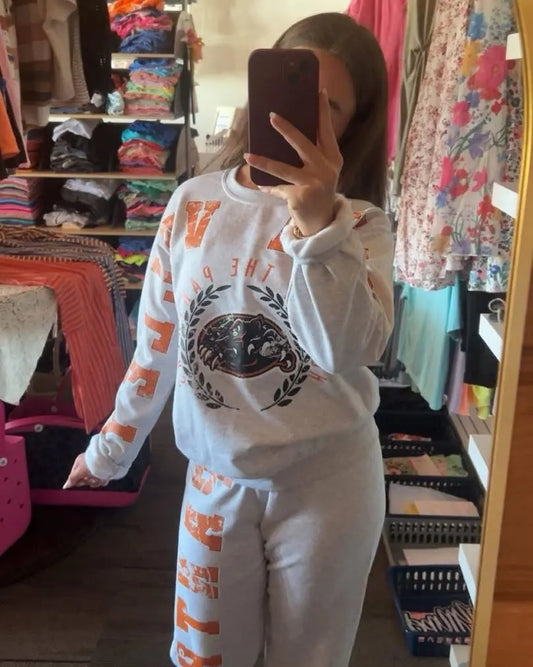 Team Spirit Crewneck & Pants Branded By Barta