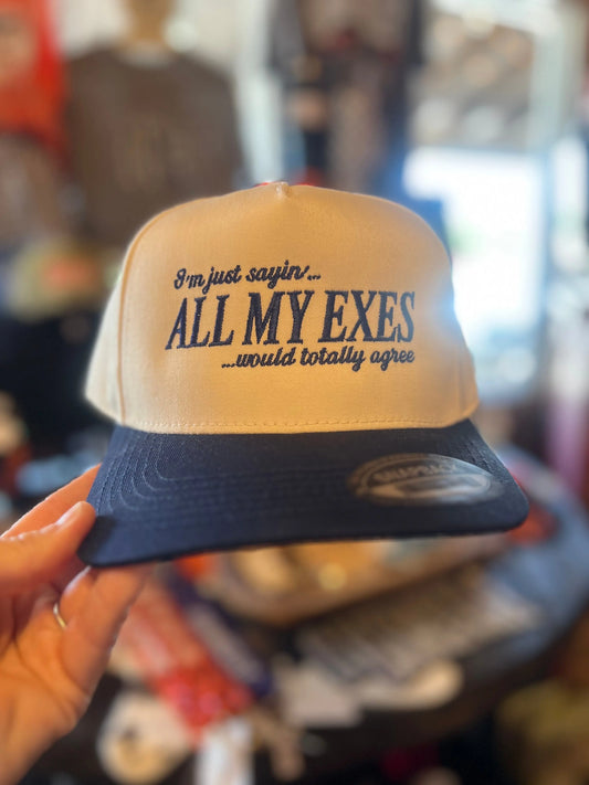 All My Exes Hat Branded By Barta