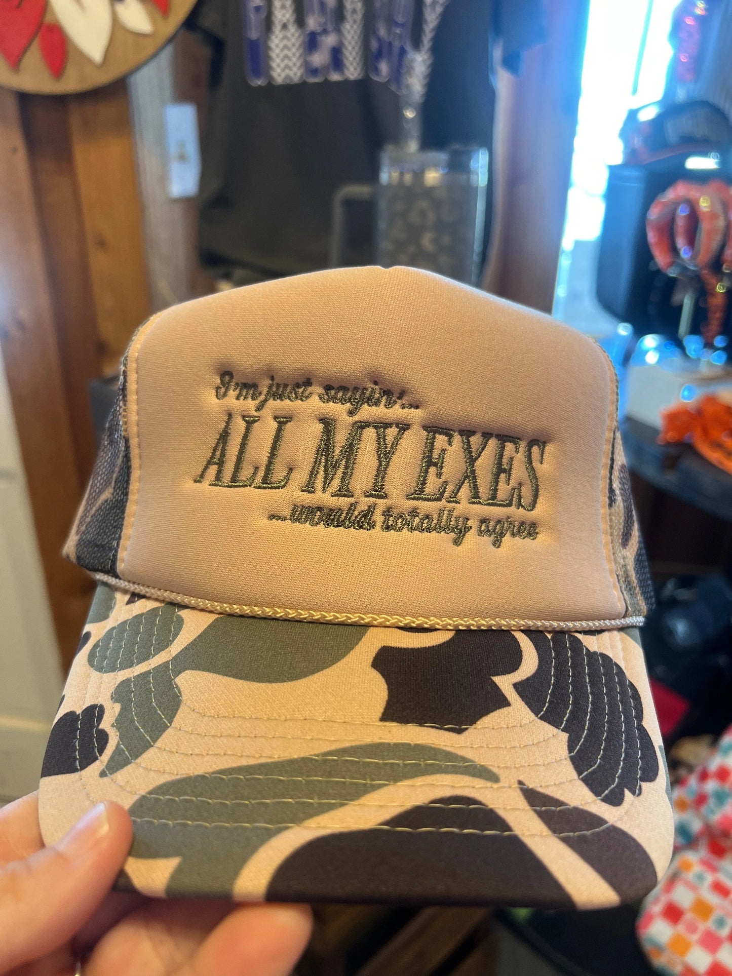 All My Exes Hat Branded By Barta