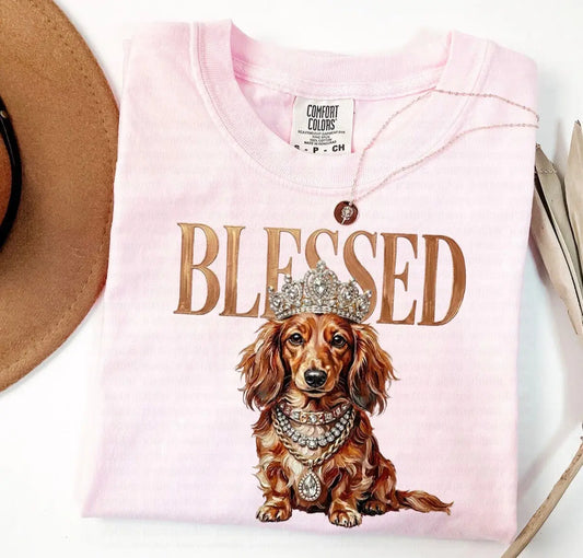 Blessed Dachshund Graphic brandedbybarta