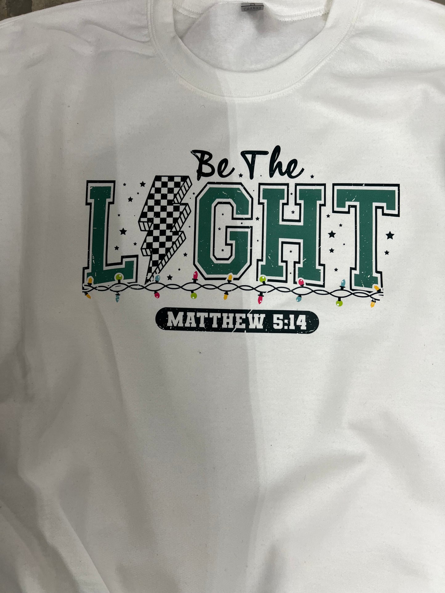 Be the light with Christmas lights