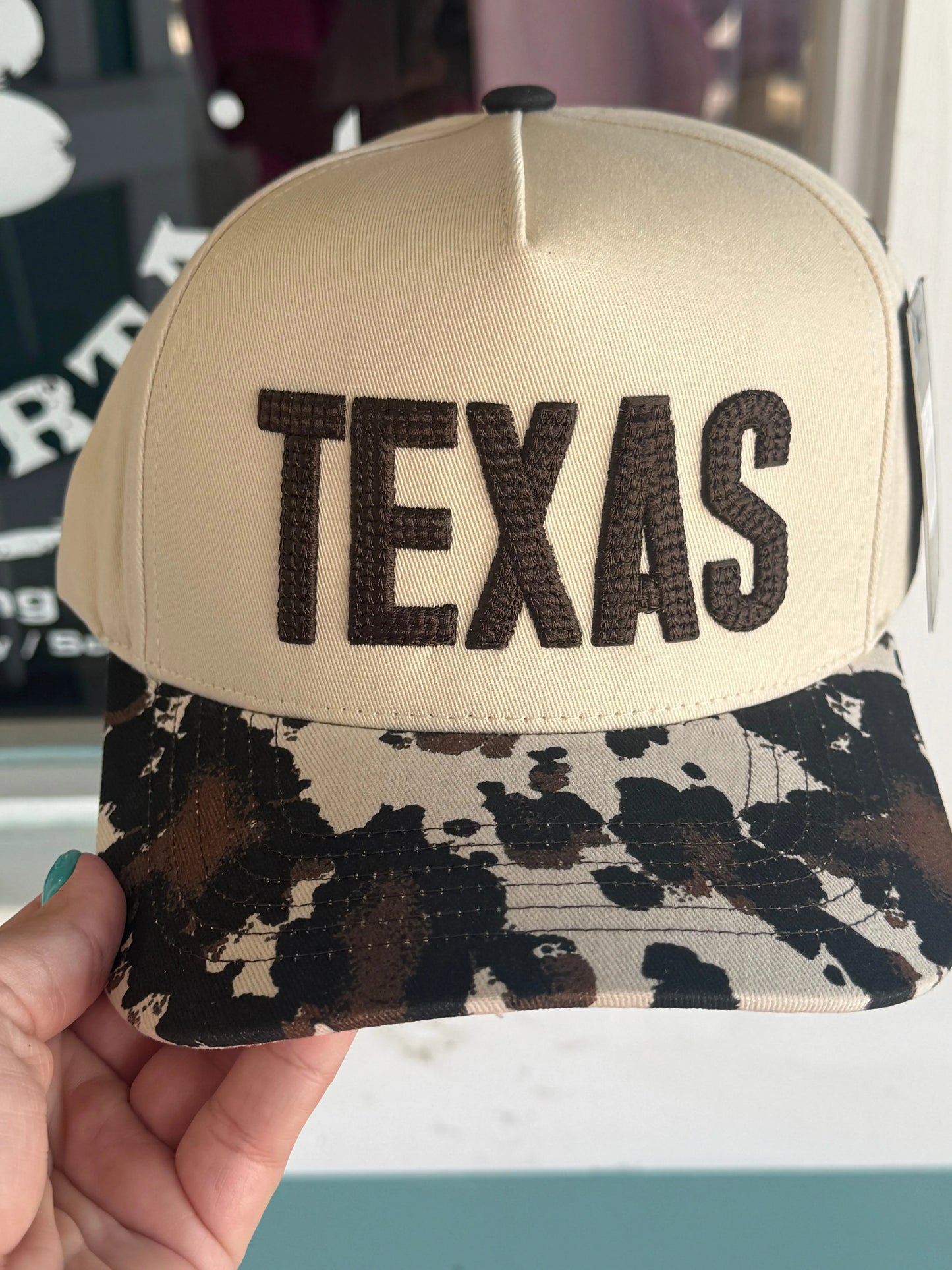 Cow Print Texas Hat Girlie Girl Originals