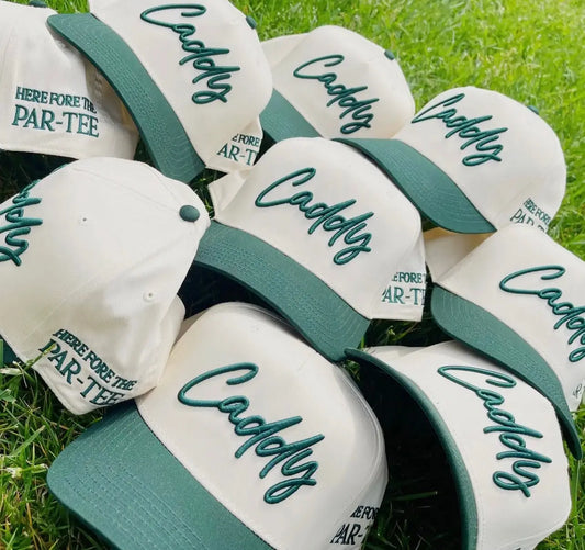 Caddy Hat Green Branded By Barta