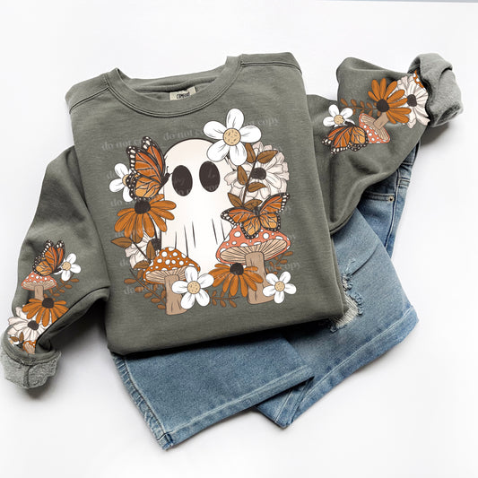 Ghost Floral Orange