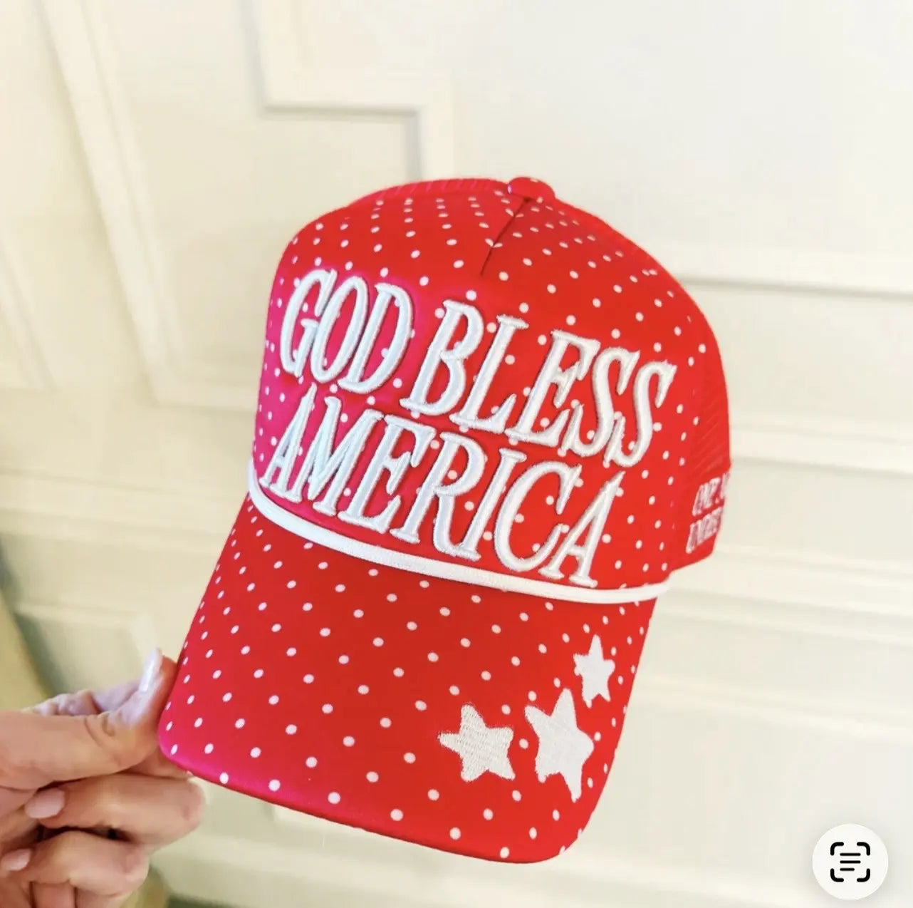 God Bless America Hat Branded By Barta