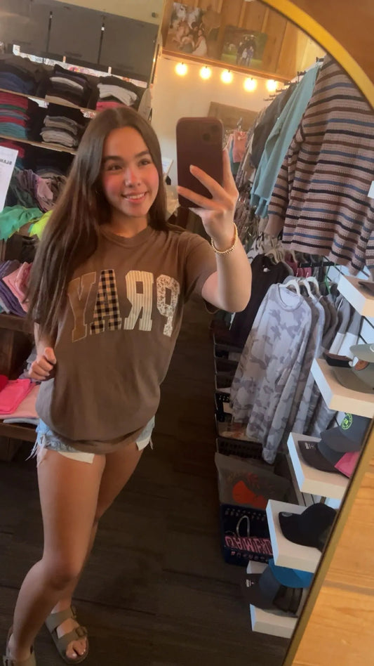 Pray Christian Faith Short Sleeve T Shop Southern Belle