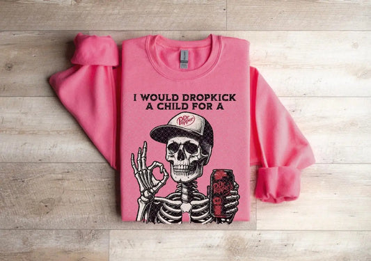 I would drop kick kid for Dr Pepper - Branded By Barta