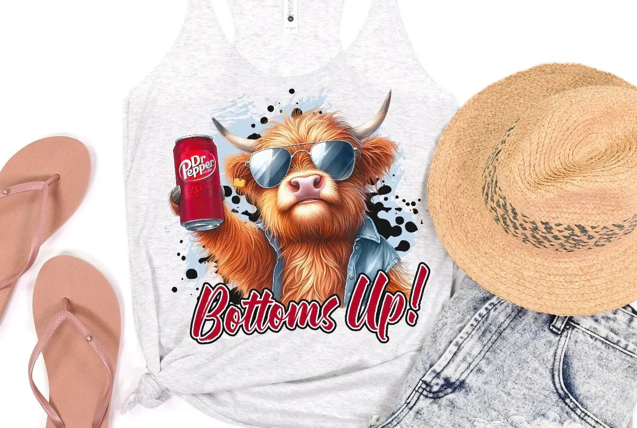 Dr Pepper bottoms up cow - Branded By Barta
