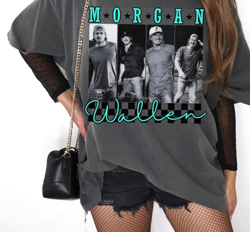 Morgan Wallen teal - Branded By Barta