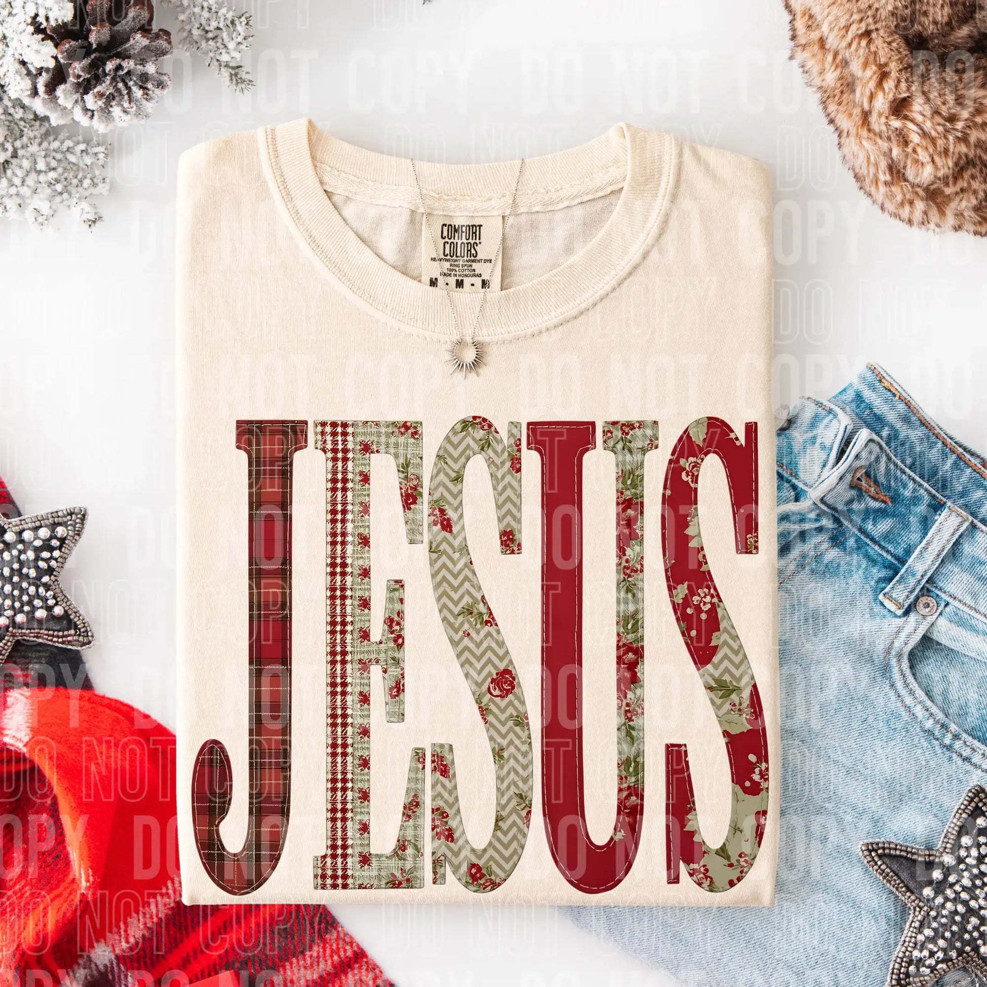 Jesus Checkered brandedbybarta