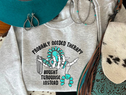 Bought Turquoise Instead Western Graphic brandedbybarta