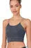 Washed ribbed seamless double strap brami BBB Powered By ODS
