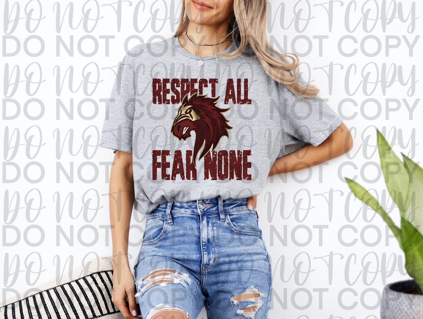 Respect All Fear None Warhorse