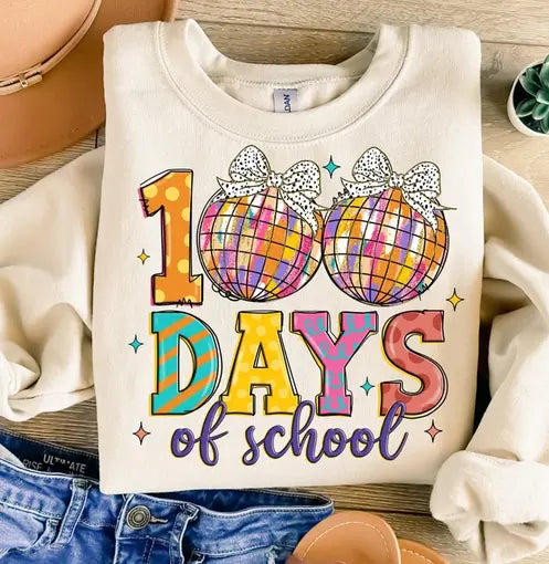 100 Days Of School Disco Balls