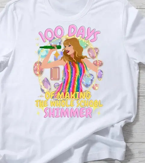 100 Days Shimmer TS Tee