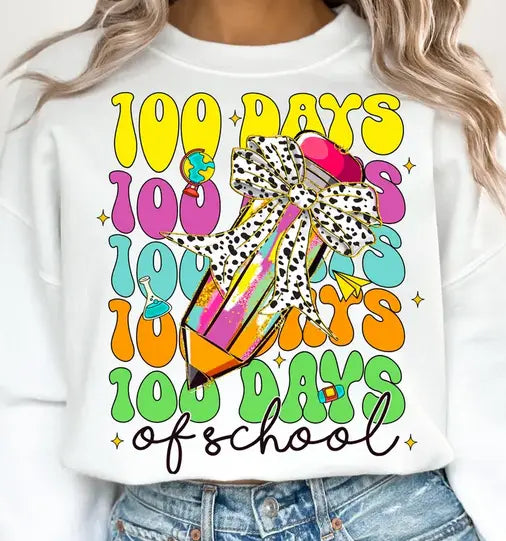 100 Pencil Dalmation Dots Stacked