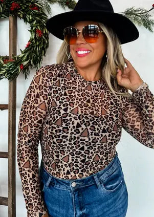 CHRISTMAS DRESS IT UP MESH TOPS Branded By Barta