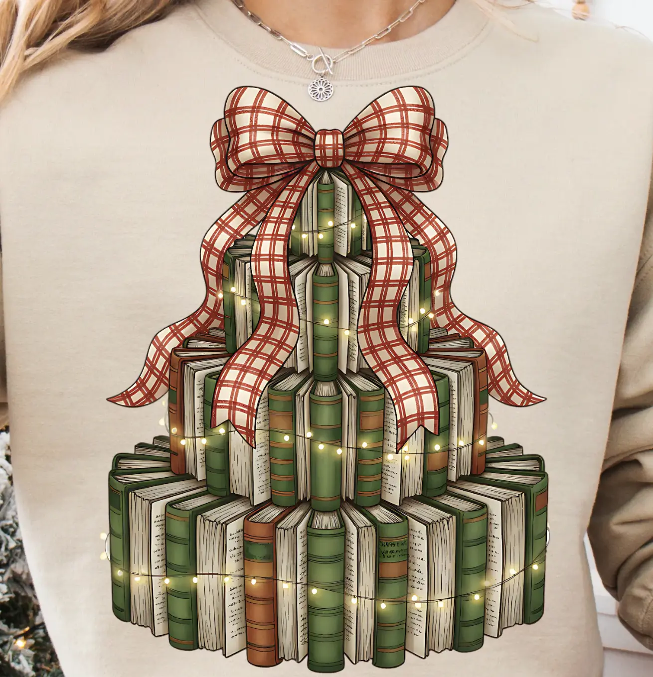 Book Christmas Tree brandedbybarta