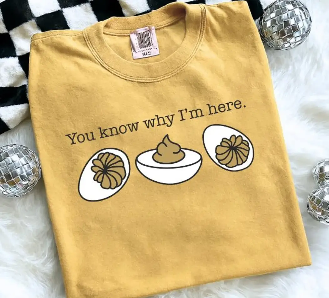 You Know Why I Am Here Deviled Eggs brandedbybarta