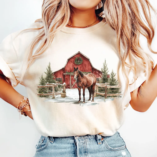 Christmas Barn brandedbybarta