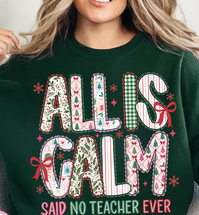 All Is Calm Said No Teacher brandedbybarta