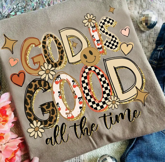 God Is Good All The Time Cherries brandedbybarta