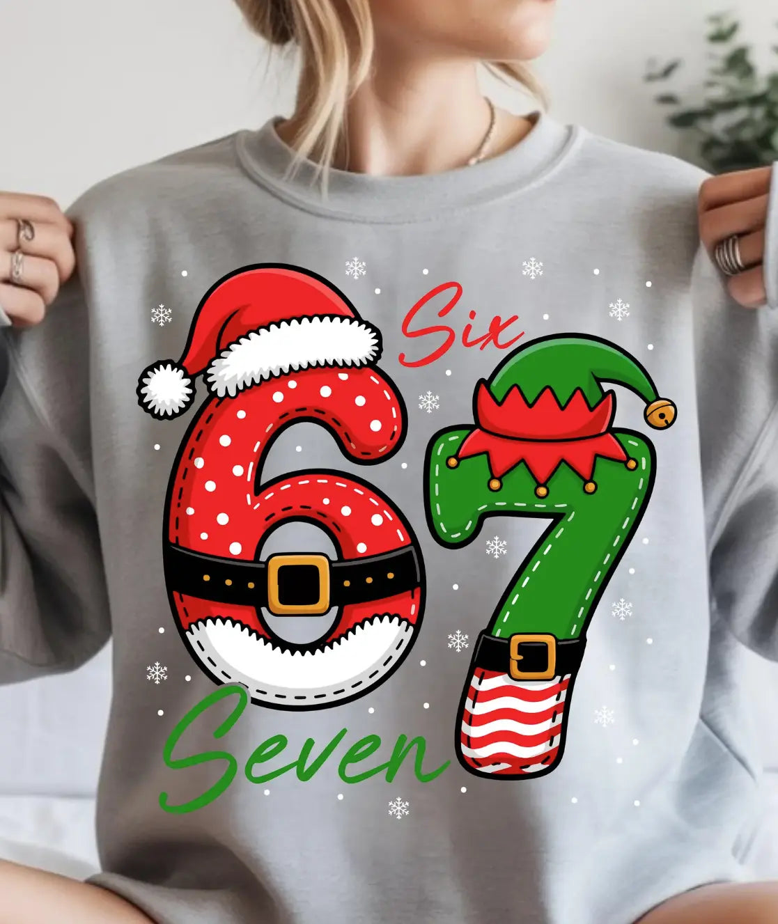 Six Seven Santa & Elf brandedbybarta