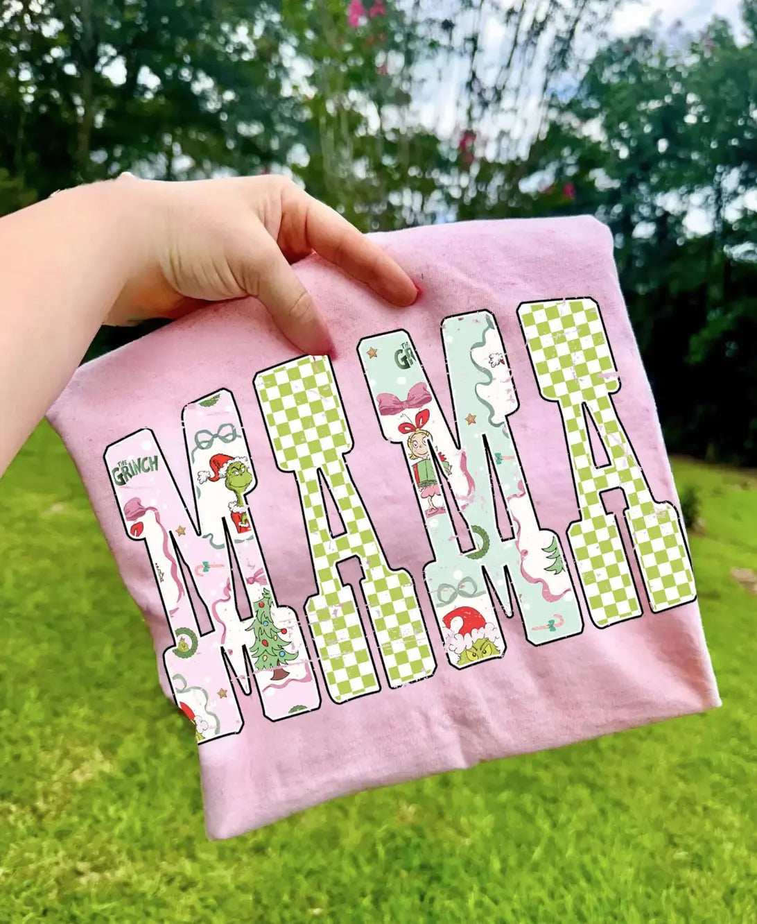 Mama Green Guy Checkered brandedbybarta