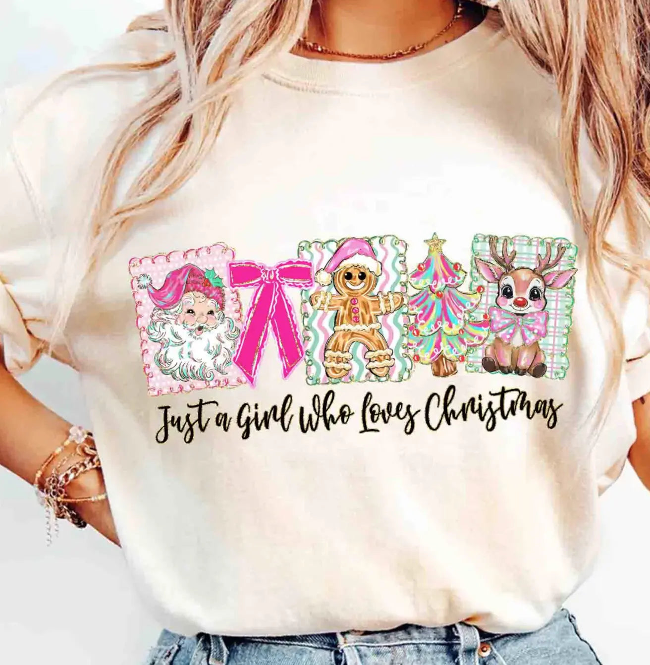 Just A Girl Who Loves Christmas brandedbybarta