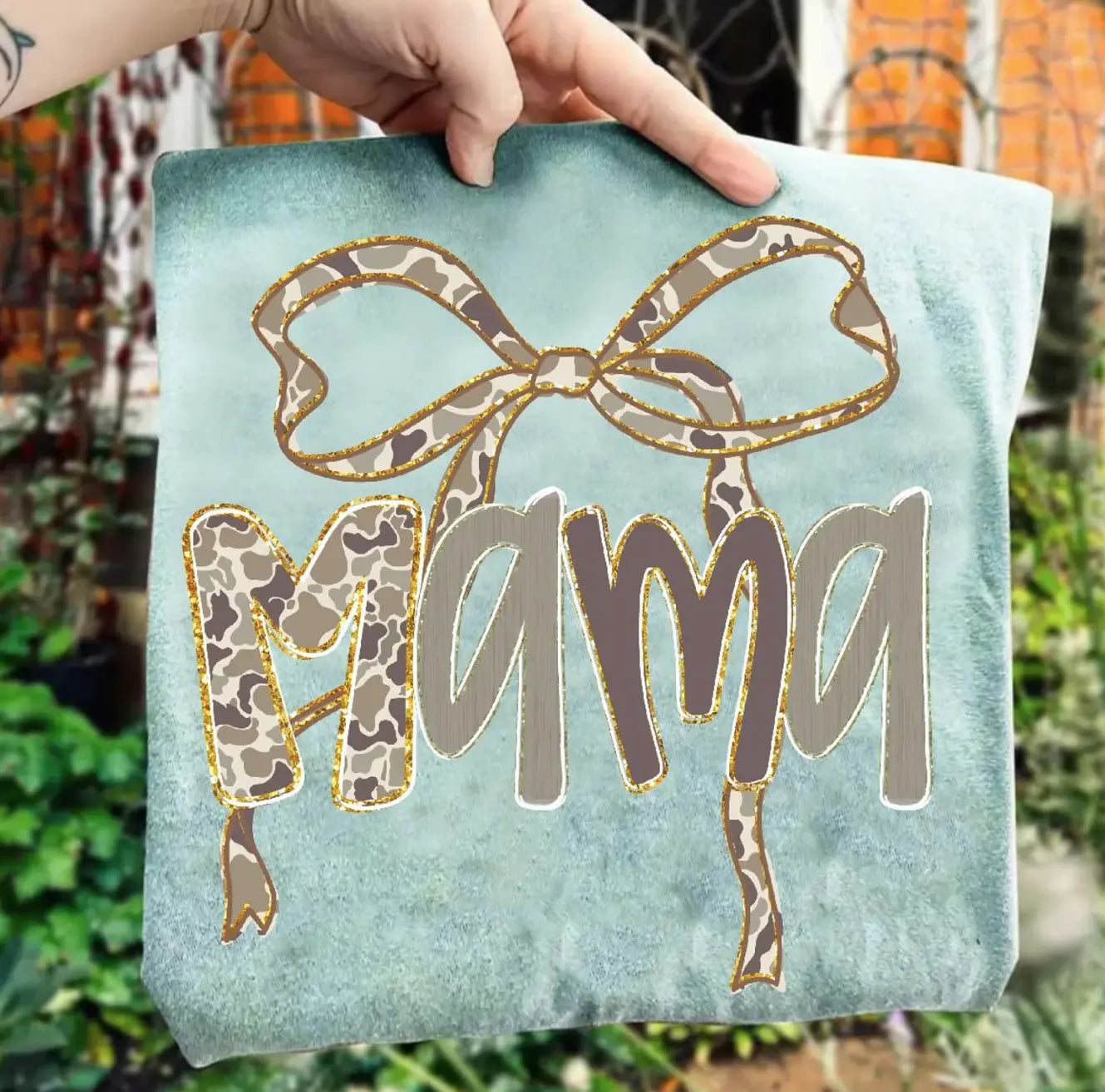 Camo Mama Bow brandedbybarta