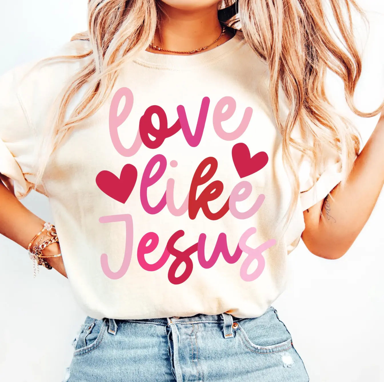 Love Like Jesus Branded By Barta
