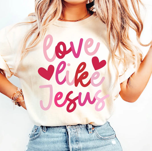 Love Like Jesus Branded By Barta